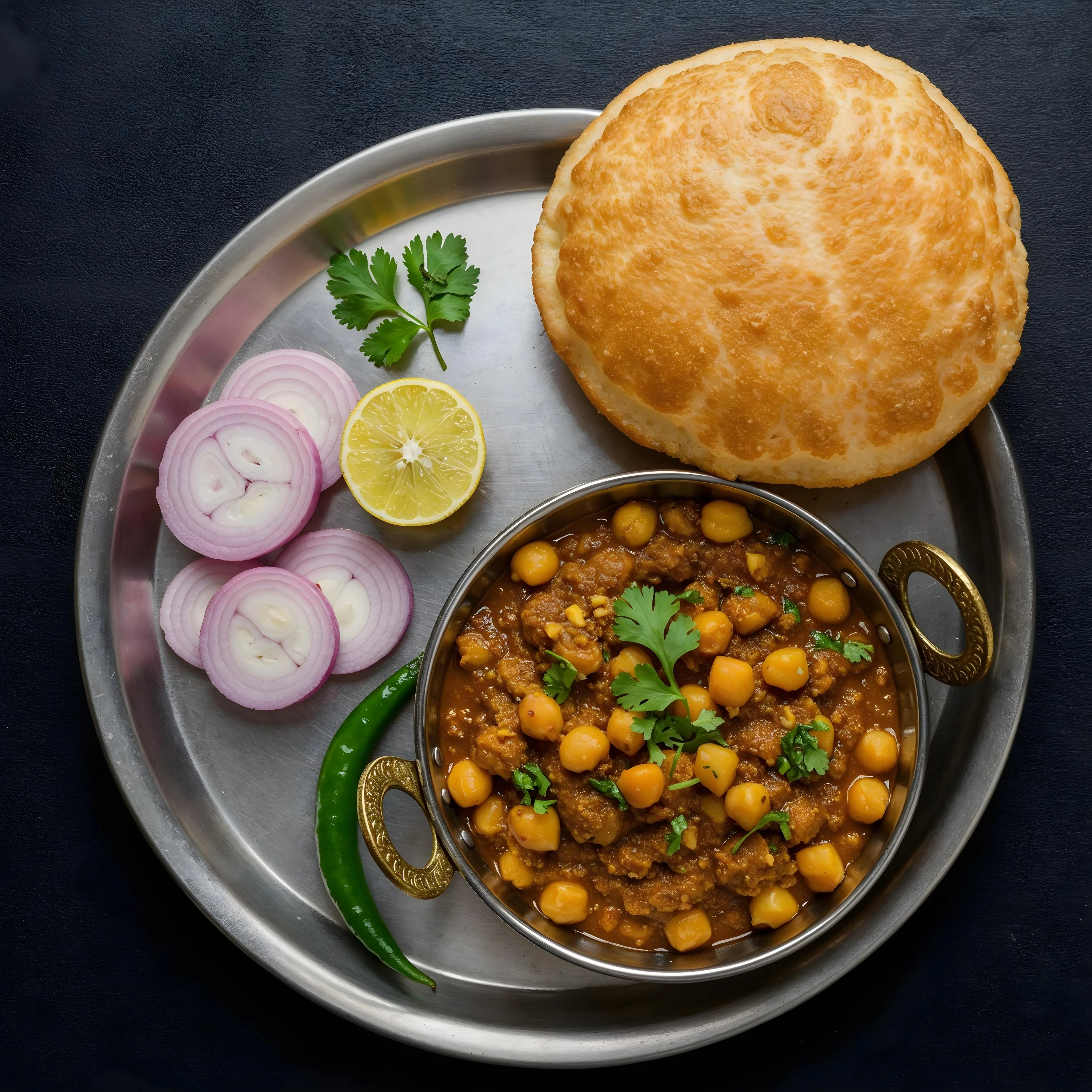 Delicious Chole Bhature in Edmonton, AB