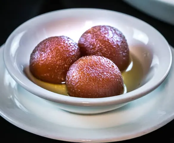 Delicious gulab jamun in Edmonton, AB